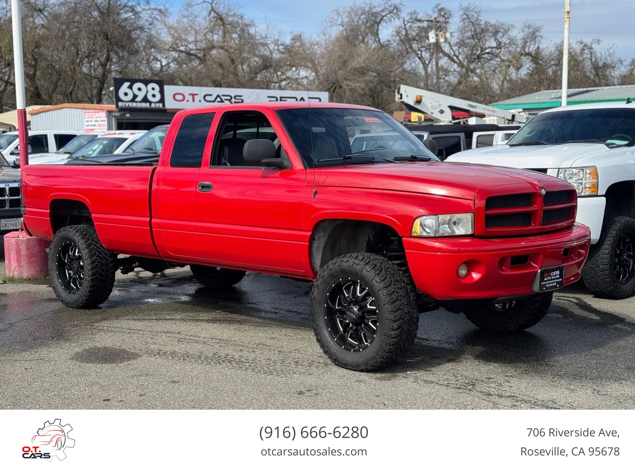 Used 2000 Dodge Ram 2500 Truck 4x4 Quad Cab image 1