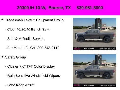 Used 2024 RAM 2500 Tradesman w/ Safety Group image 19