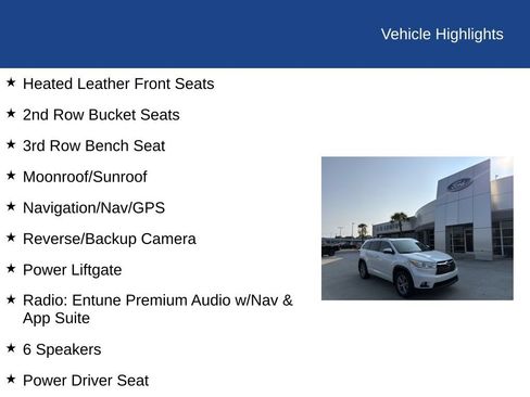 Used 2014 Toyota Highlander XLE AWD/4WD image 8