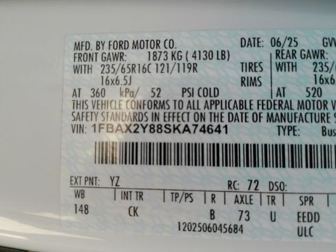 Used 2025 Ford Transit 350 XLT RWD image 45