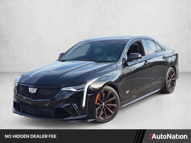 Used 2024 Cadillac CT4 V Blackwing w/ Technology Package RWD image 1