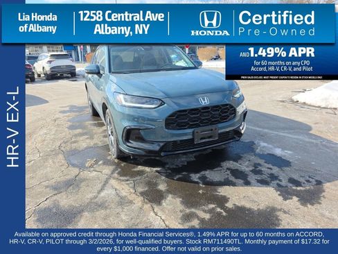 Certified 2024 Honda HR-V EX-L image 1
