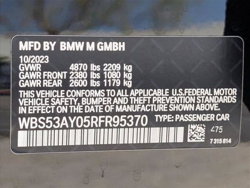 Used 2024 BMW M3 w/ Executive Package RWD image 20