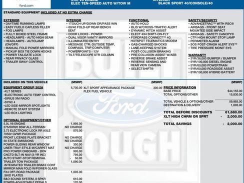 Used 2021 Ford F150 XLT w/ Equipment Group 302A High AWD/4WD image 2