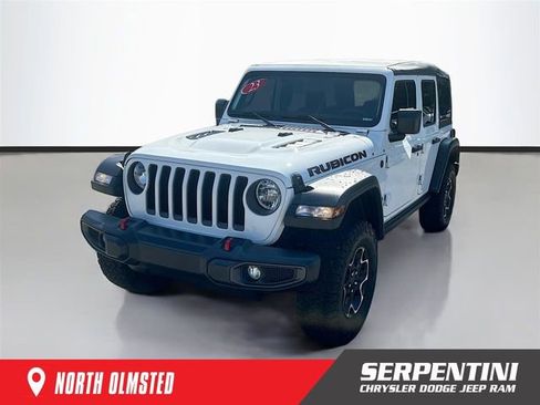 Used 2023 Jeep Wrangler Unlimited Rubicon w/ Cold Weather Group AWD/4WD image 1