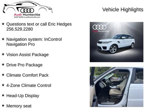Used 2018 Land Rover Range Rover Sport HSE AWD/4WD image 6