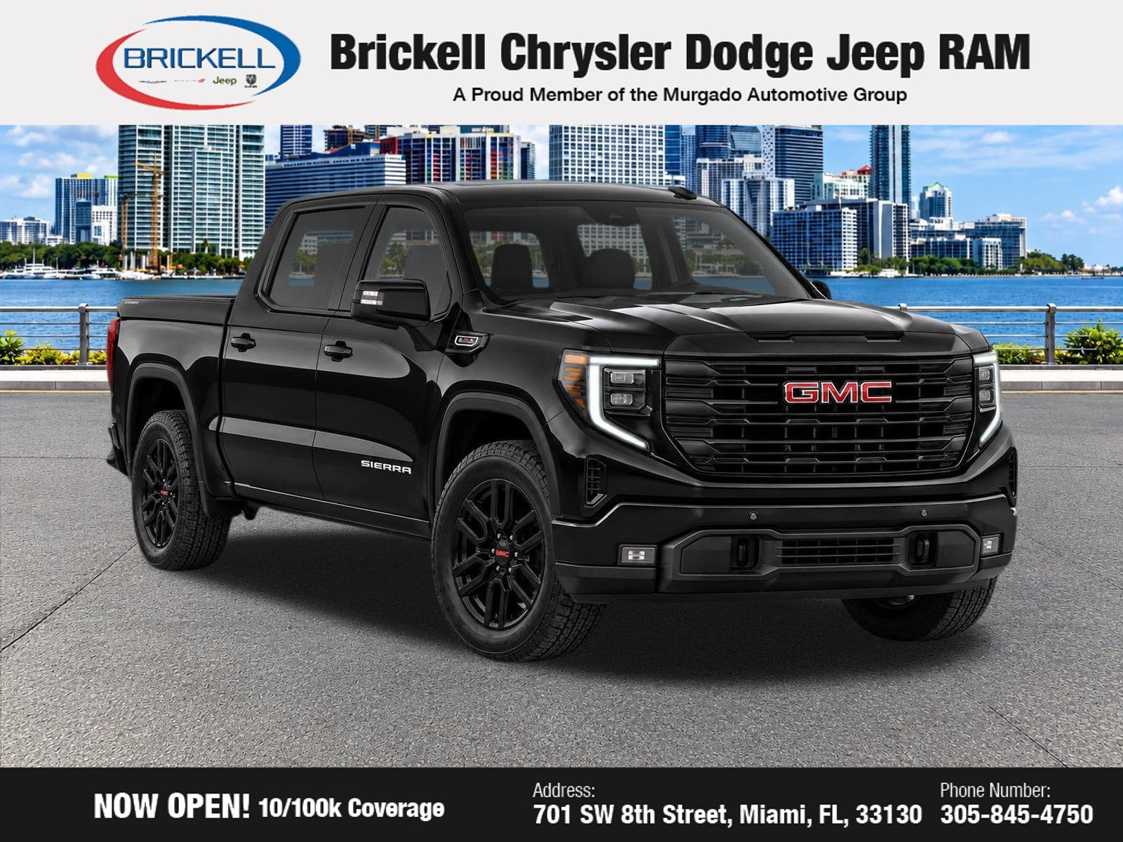 Used 2024 GMC Sierra 1500 Elevation w/ LPO, Elevation Black Package RWD image 2