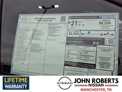 New 2026 Nissan Pathfinder SV image 21