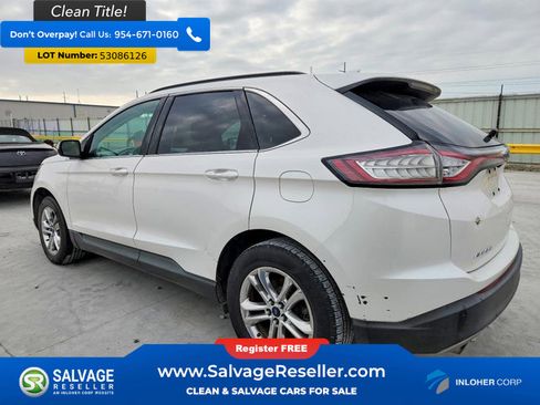 Used 2015 Ford Edge SEL w/ Equipment Group 201A FWD image 3