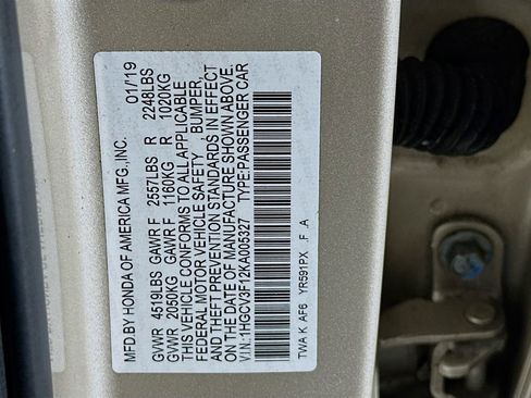 Used 2019 Honda Accord Hybrid image 31