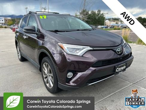 Used 2017 Toyota RAV4 Limited w/ Advanced Technology Package AWD/4WD image 1