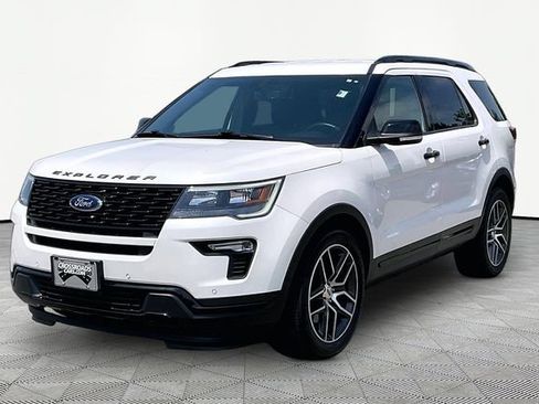 Used 2018 Ford Explorer Sport AWD/4WD image 3