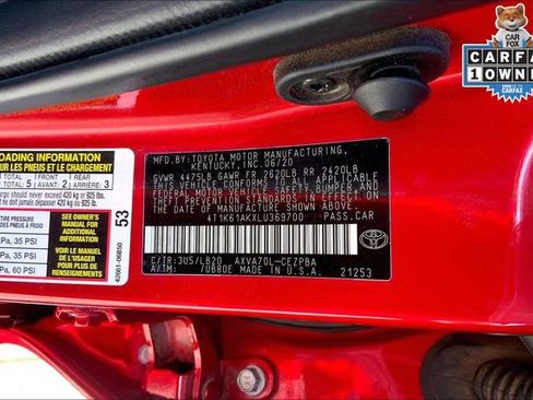 Used 2020 Toyota Camry XSE FWD image 31