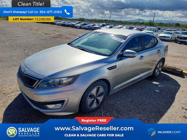 Used 2012 Kia Optima Hybrid w/ Hybrid Convenience Pkg FWD image 1