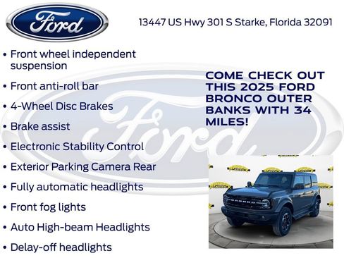 New 2025 Ford Bronco Outer Banks image 25