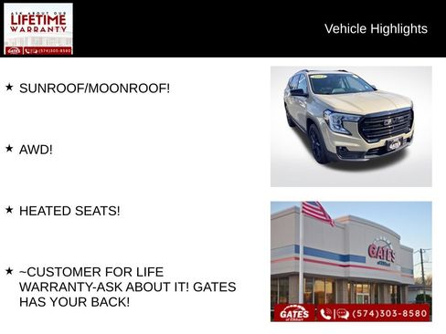 Used 2023 GMC Terrain SLT w/ Infotainment Package II AWD/4WD image 7