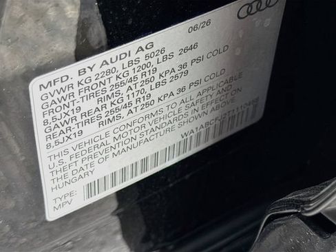 New 2026 Audi Q3 quattro 2.0T AWD/4WD image 43
