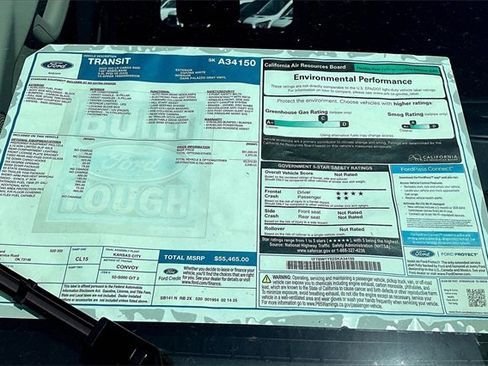 New 2025 Ford Transit 350 Low Roof w/ Load Area Protection Package image 13