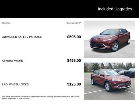 Certified 2025 Buick Envista Sport Touring w/ Advanced Safety Package FWD image 8