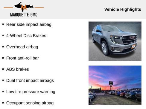 Used 2026 GMC Acadia Elevation w/ Elevation Premium Package AWD/4WD image 3