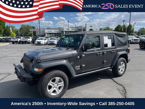 Used 2019 Jeep Wrangler Unlimited Sport S AWD/4WD image 1