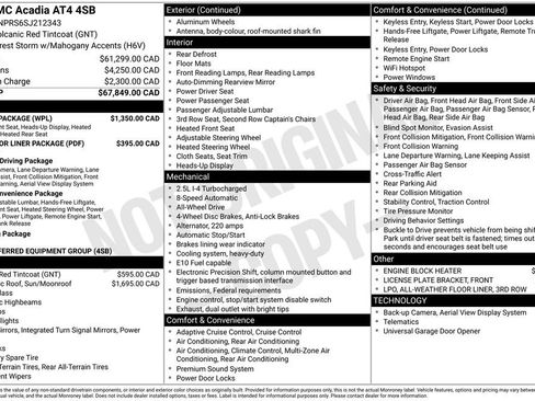 Used 2025 GMC Acadia AT4 w/ Luxury Package AWD/4WD image 30