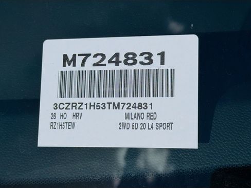 New 2026 Honda HR-V Sport image 26