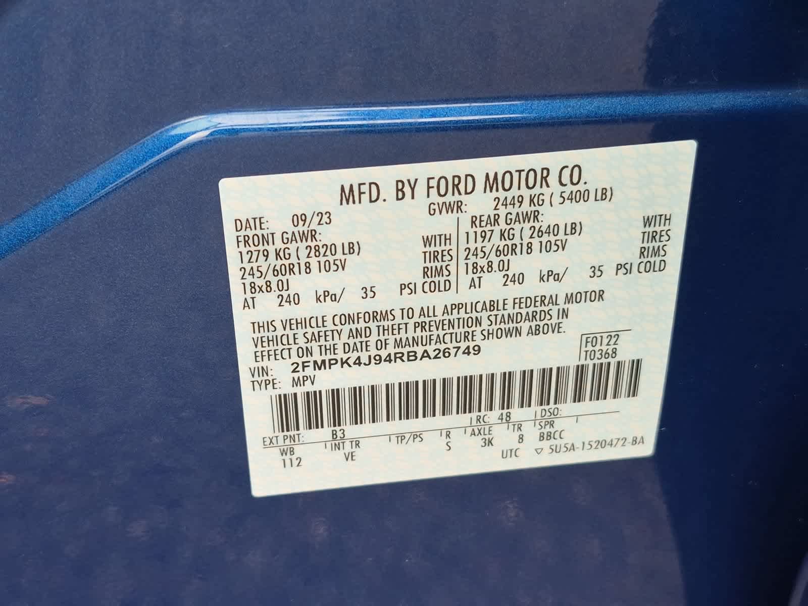 Used 2024 Ford Edge SEL w/ Convenience Package AWD/4WD image 35