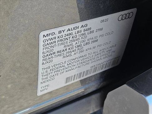 Certified 2023 Audi Q5 2.0T Premium w/ Convenience Package AWD/4WD image 24