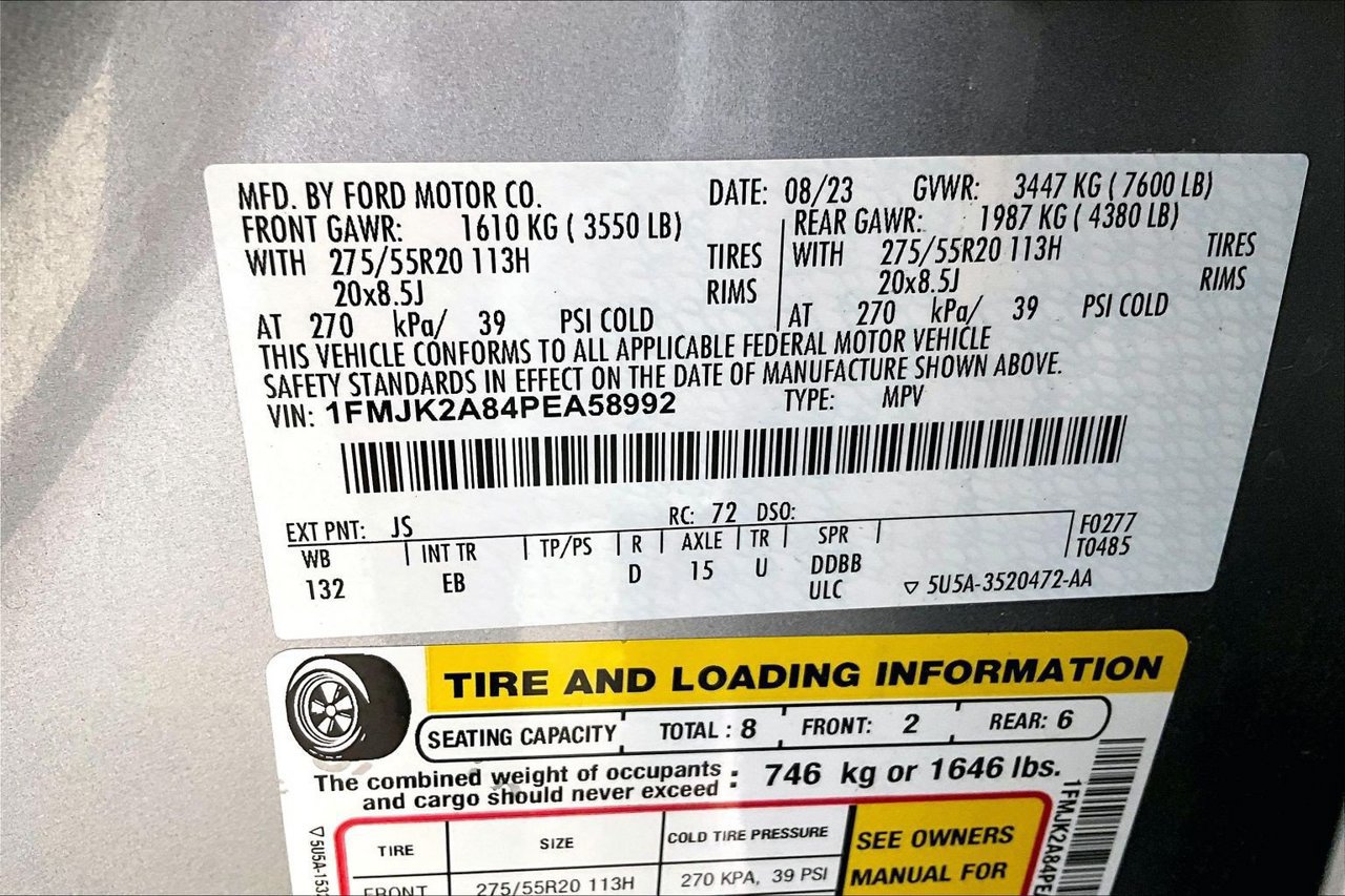 Used 2023 Ford Expedition Max Limited AWD/4WD image 8