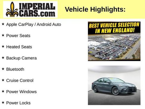 Used 2025 Toyota Camry SE w/ Convenience Package AWD/4WD image 8