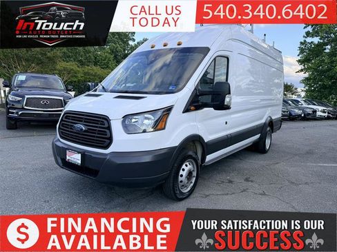 Used 2018 Ford Transit 350 148 High Roof Extended DRW RWD image 1