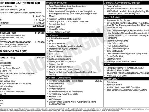 Used 2024 Buick Encore GX Preferred w/ Comfort Package image 26