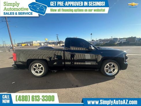 Used 2018 Chevrolet Silverado 1500 W/T w/ Black Out Edition image 7