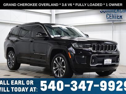 Used 2021 Jeep Grand Cherokee L Overland w/ Luxury Tech Group IV