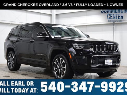 Used 2021 Jeep Grand Cherokee L Overland w/ Luxury Tech Group IV AWD/4WD image 1