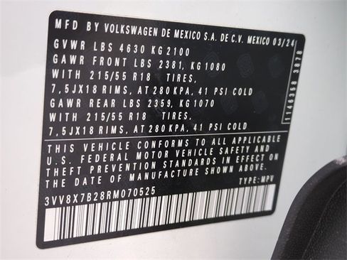 Used 2024 Volkswagen Taos S image 23