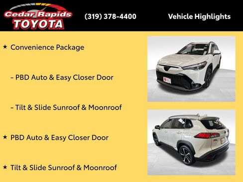 Certified 2023 Toyota Corolla Cross AWD Hybrid w/ Convenience Package image 27