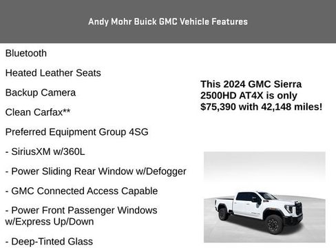 Used 2024 GMC Sierra 2500 AT4X AWD/4WD image 4