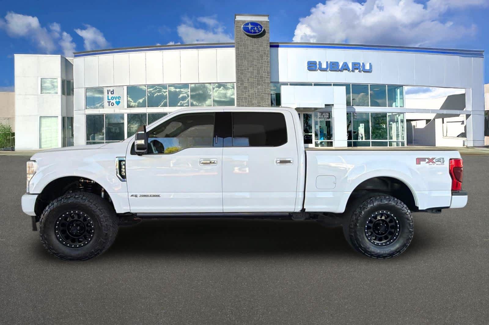 Used 2020 Ford F350 Platinum w/ FX4 Off-Road Package AWD/4WD image 9