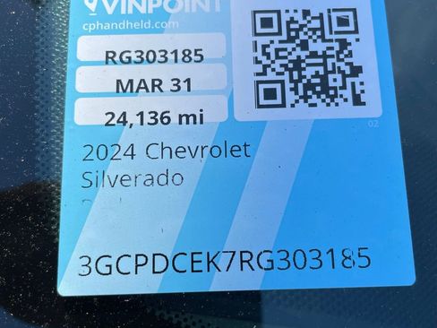 Used 2024 Chevrolet Silverado 1500 Custom Trail Boss w/ LPO, Dark Essentials Package image 28