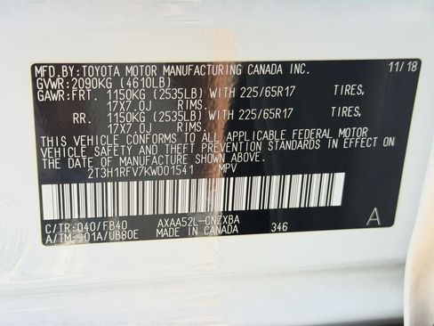 Used 2019 Toyota RAV4 LE FWD image 35