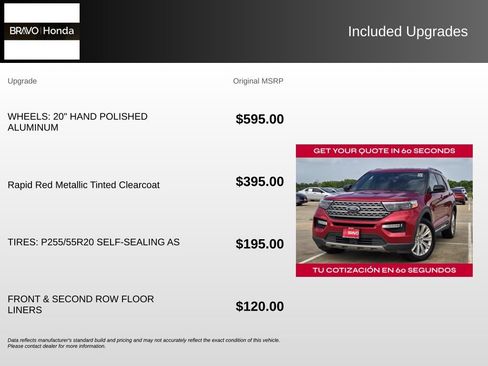 Used 2020 Ford Explorer Limited RWD image 5