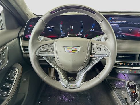 Certified 2025 Cadillac CT5 V w/ Technology Package RWD image 11