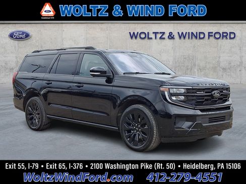 Used 2025 Ford Expedition Max Platinum w/ Stealth Appearance Package image 1
