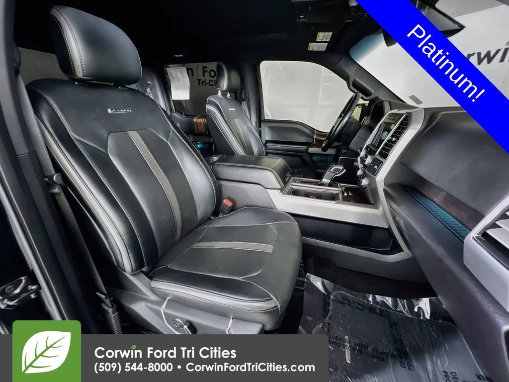 Used 2017 Ford F150 Platinum w/ Technology Package AWD/4WD image 16