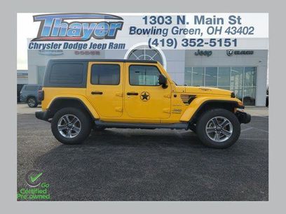 Certified 2018 Jeep Wrangler Unlimited Sahara