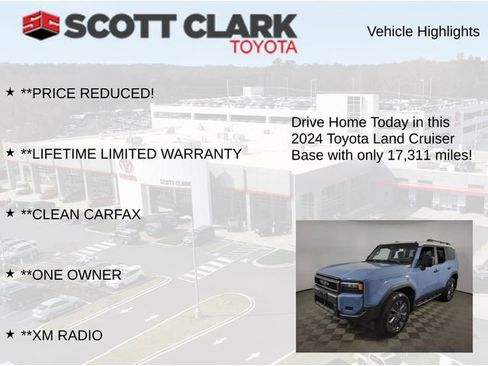 Used 2024 Toyota Land Cruiser AWD/4WD image 13