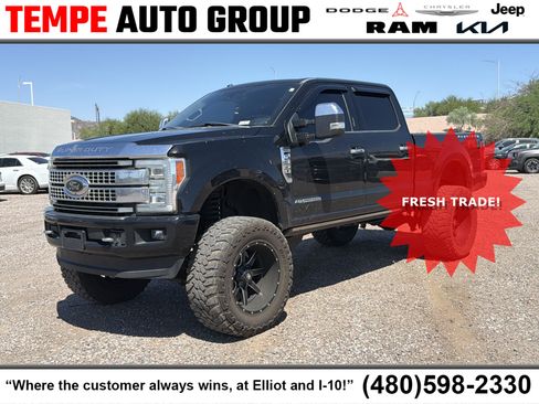 Used 2017 Ford F350 Platinum w/ Platinum Ultimate Package AWD/4WD image 1