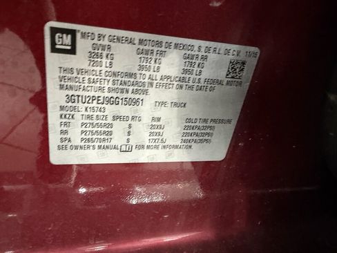 Used 2016 GMC Sierra 1500 Denali w/ Enhanced Driver Alert Package AWD/4WD image 36